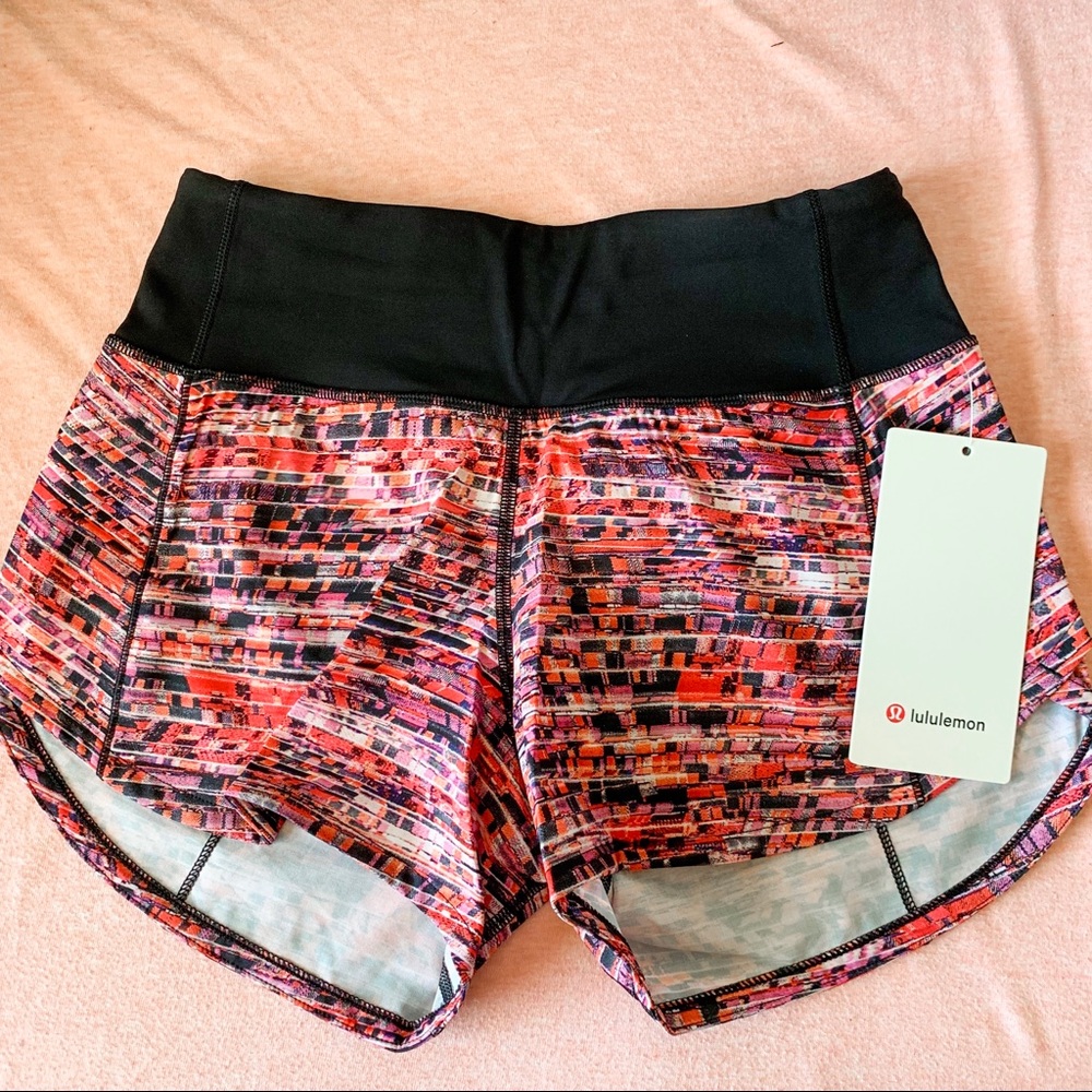 NWT Lululemon Speed Up Shorts